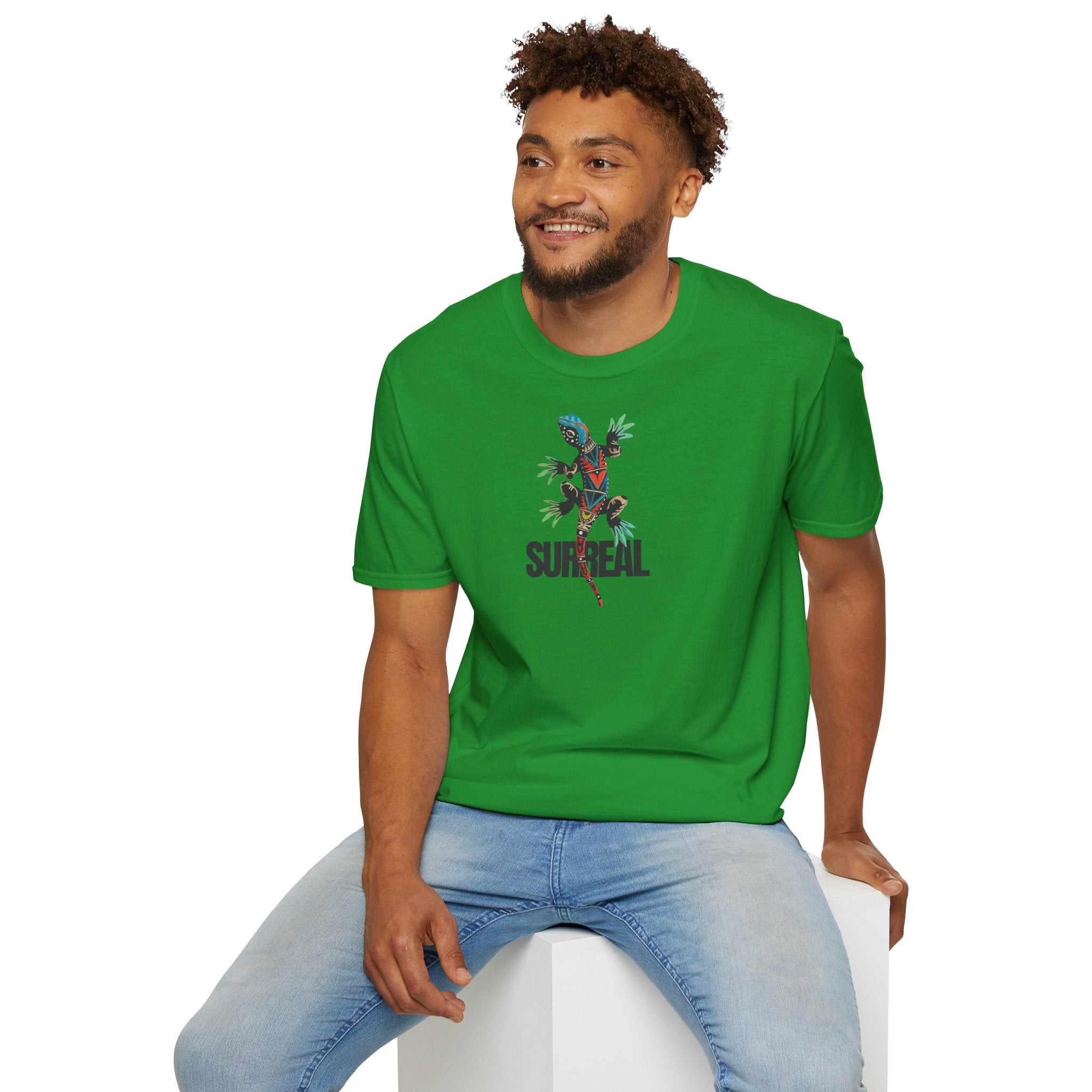 Surreal Gecko Unisex T-skjorte