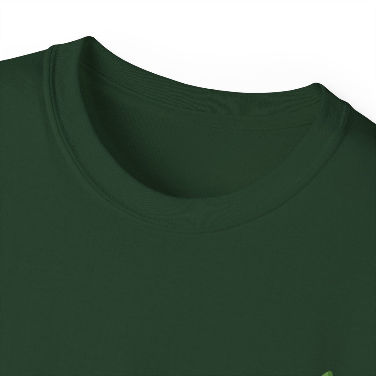 Leaf Logo Tee — Minimal Unisex T-Shirt