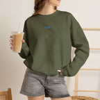 Minimal 'YOO!' Crewneck Sweatshirt — Unisex Sweatshirt