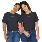 Minimalistisk 'ZETT STUDIO' Logo-tee — Unisex kortermet skjorte
