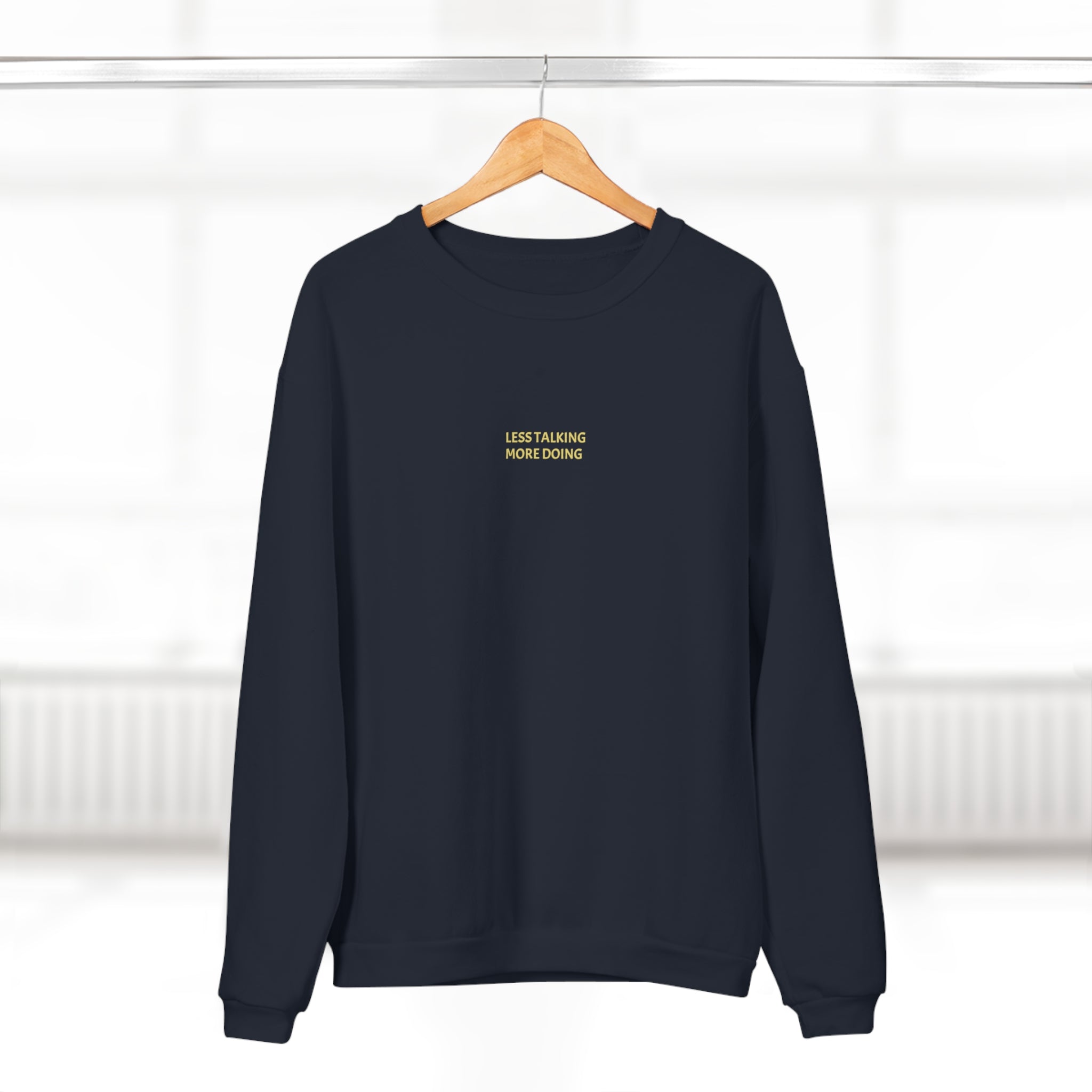 Minimalist Crewneck Sweatshirt — Cozy Self‑Care Casual