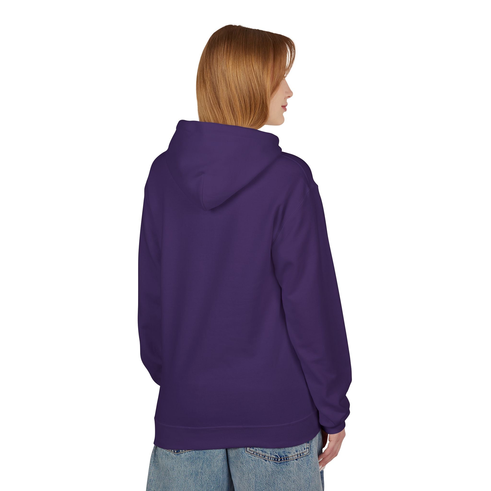Minimal Tiny Text Hoodie — UNISEX HOODIE