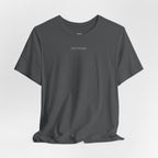Minimalistisk 'ZETT STUDIO' Logo-tee — Unisex kortermet skjorte