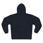 Minimal 'Vibe With Me' Zip Hoodie –Unisex Sweatshirt