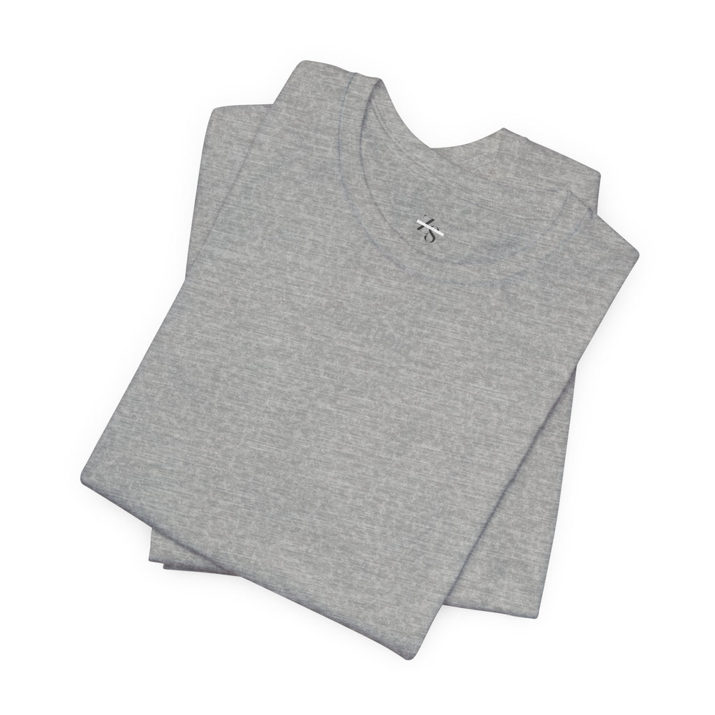 Minimalistisk 'ZETT STUDIO' Logo-tee — Unisex kortermet skjorte