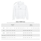 Youth Hoodie with Blue Handprint Chest Logo - Kids Casual Pullover