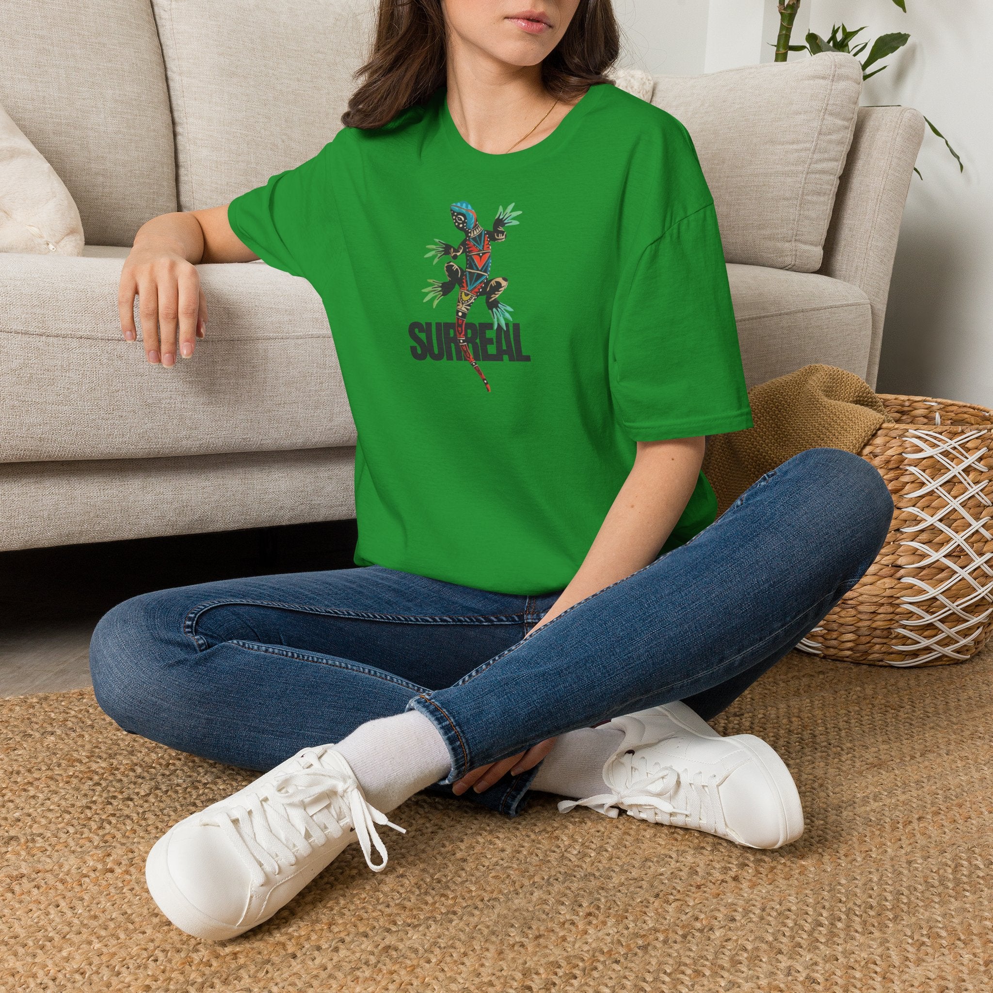 Surreal Gecko Unisex T-skjorte
