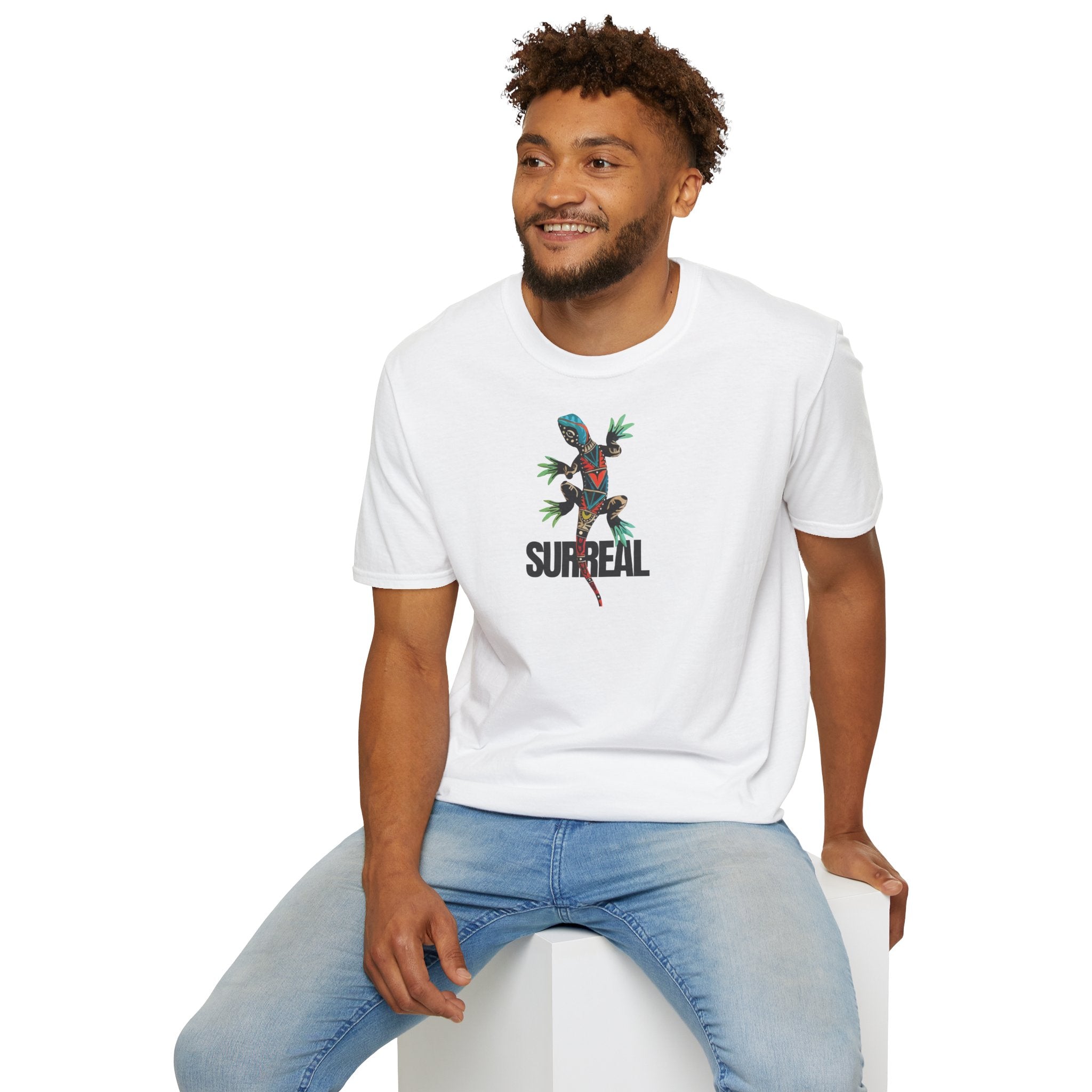 Surreal Gecko Unisex T-skjorte