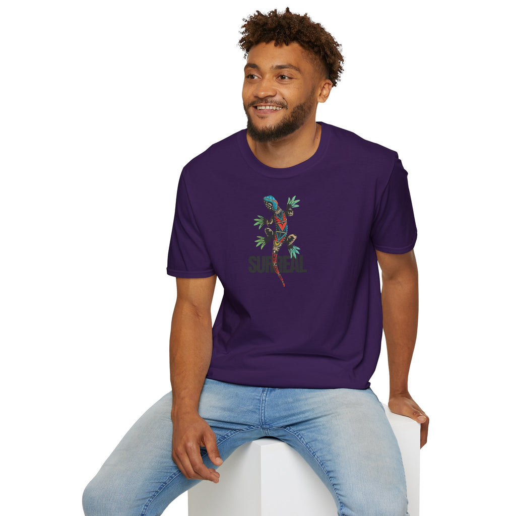 Surreal Gecko Unisex T-skjorte