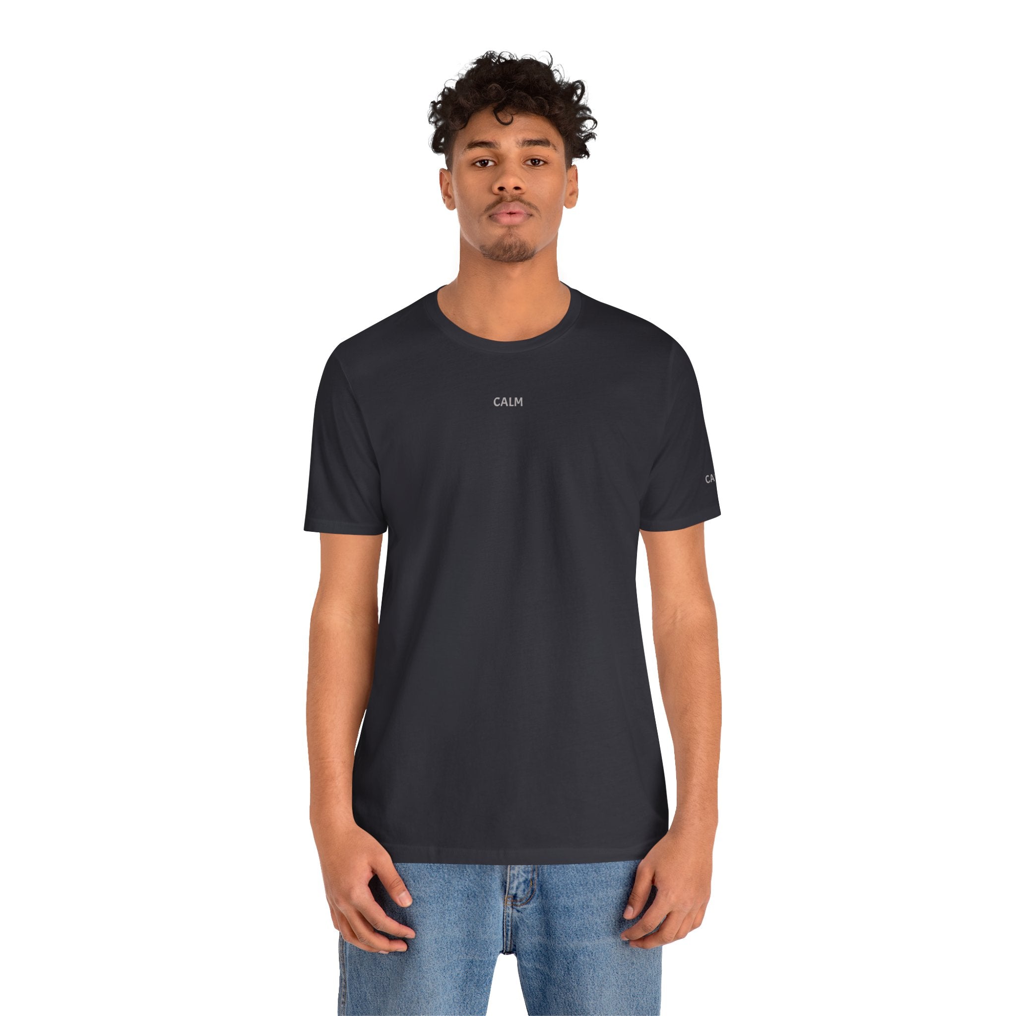 Calm Minimalist Tee — Unisex Short Sleeve Shirt