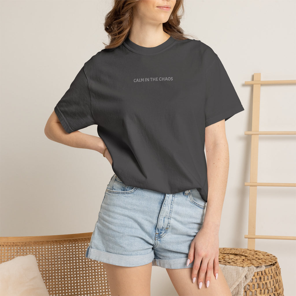 Calm in the Chaos T-Shirt — Minimalist Inspirational Tee