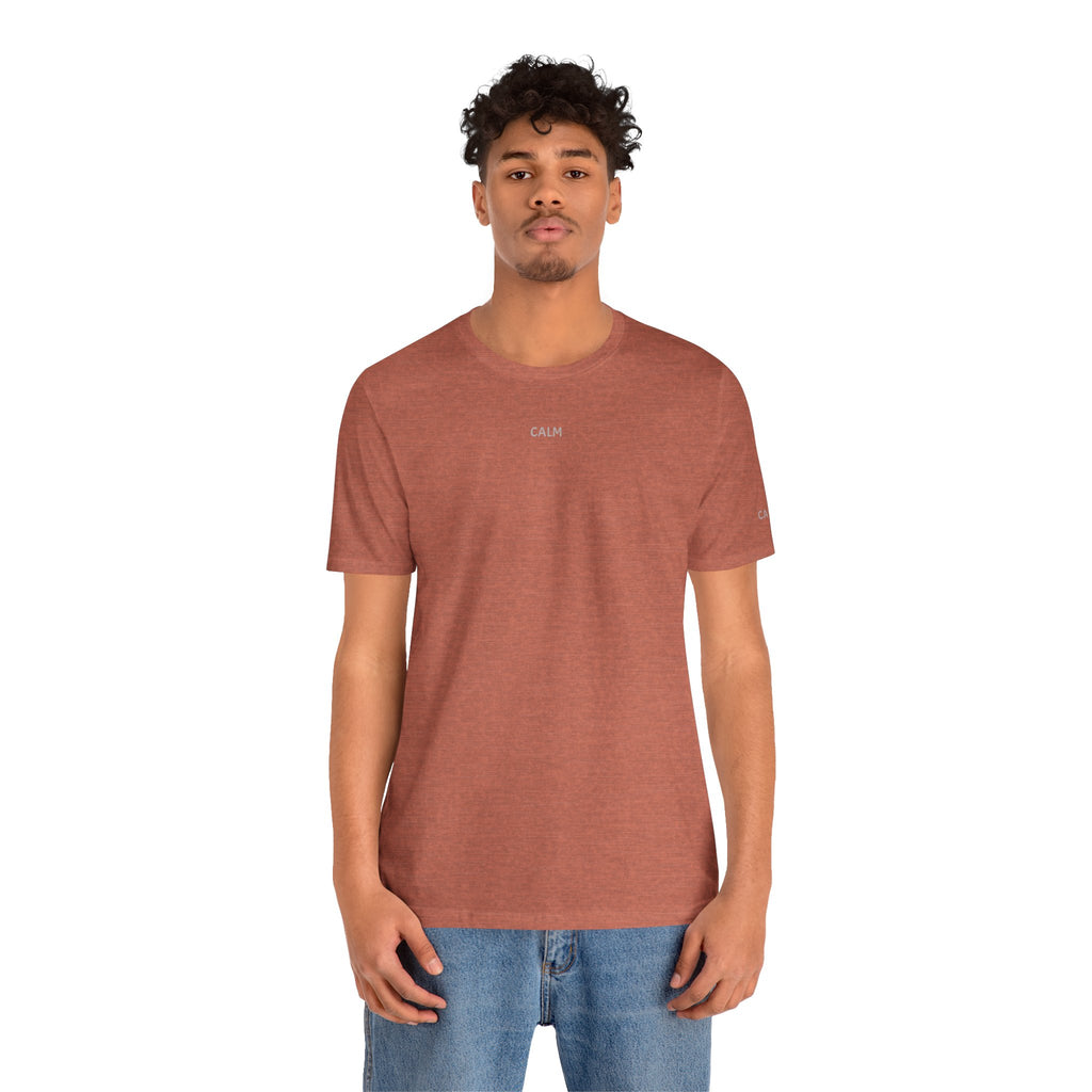Calm Minimalist Tee — Unisex Short Sleeve Shirt