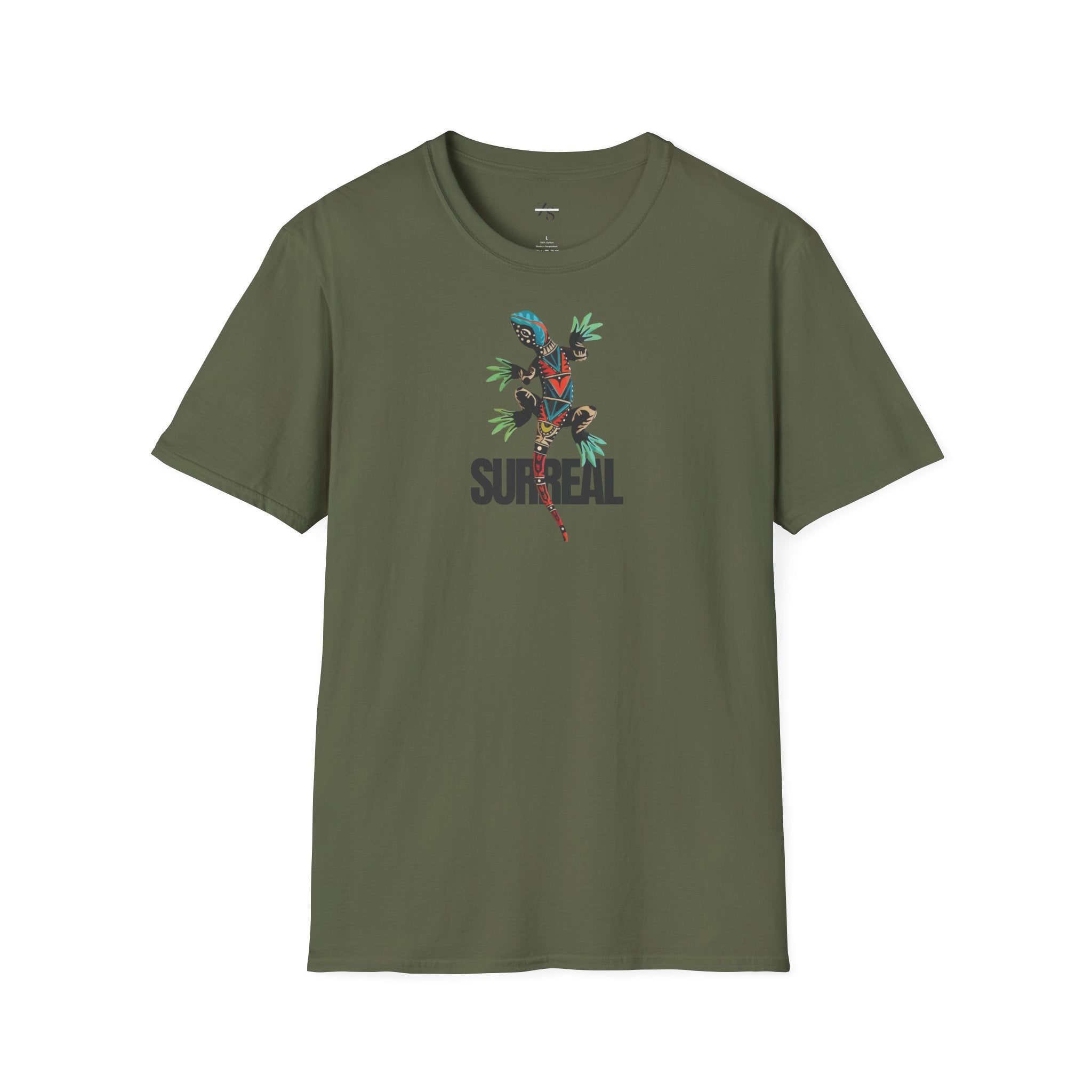 Surreal Gecko Unisex T-skjorte