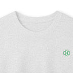 Minimal Green Clover Long Sleeve Tee