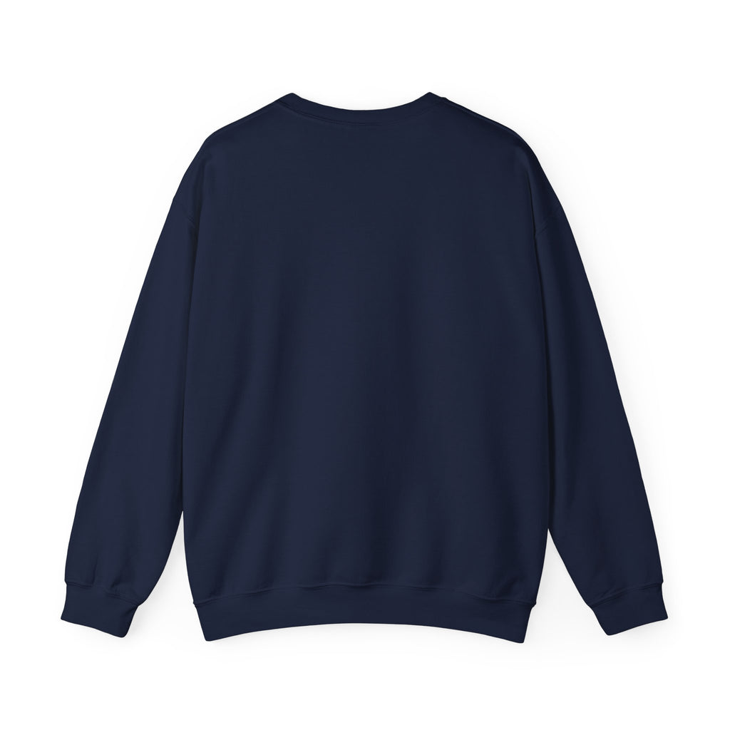 Crewneck Sweatshirt - Minimal "Keep It Honest" Chest Text, Cozy White Casual Pullover
