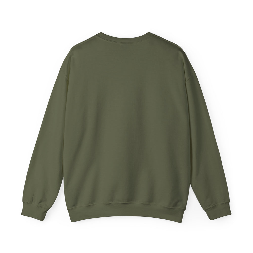 Crewneck Sweatshirt - Minimal "Keep It Honest" Chest Text, Cozy White Casual Pullover