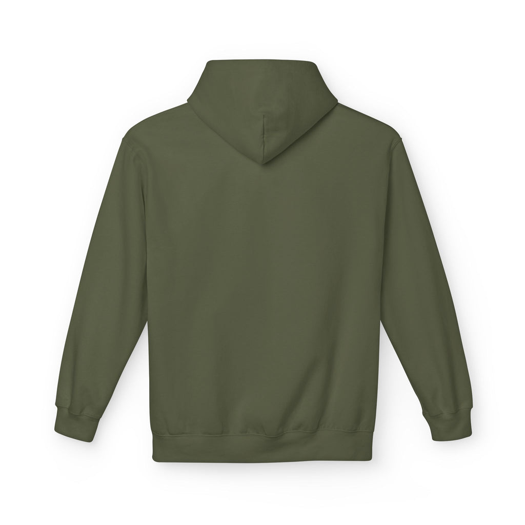 Minimal Tiny Text Hoodie — UNISEX HOODIE