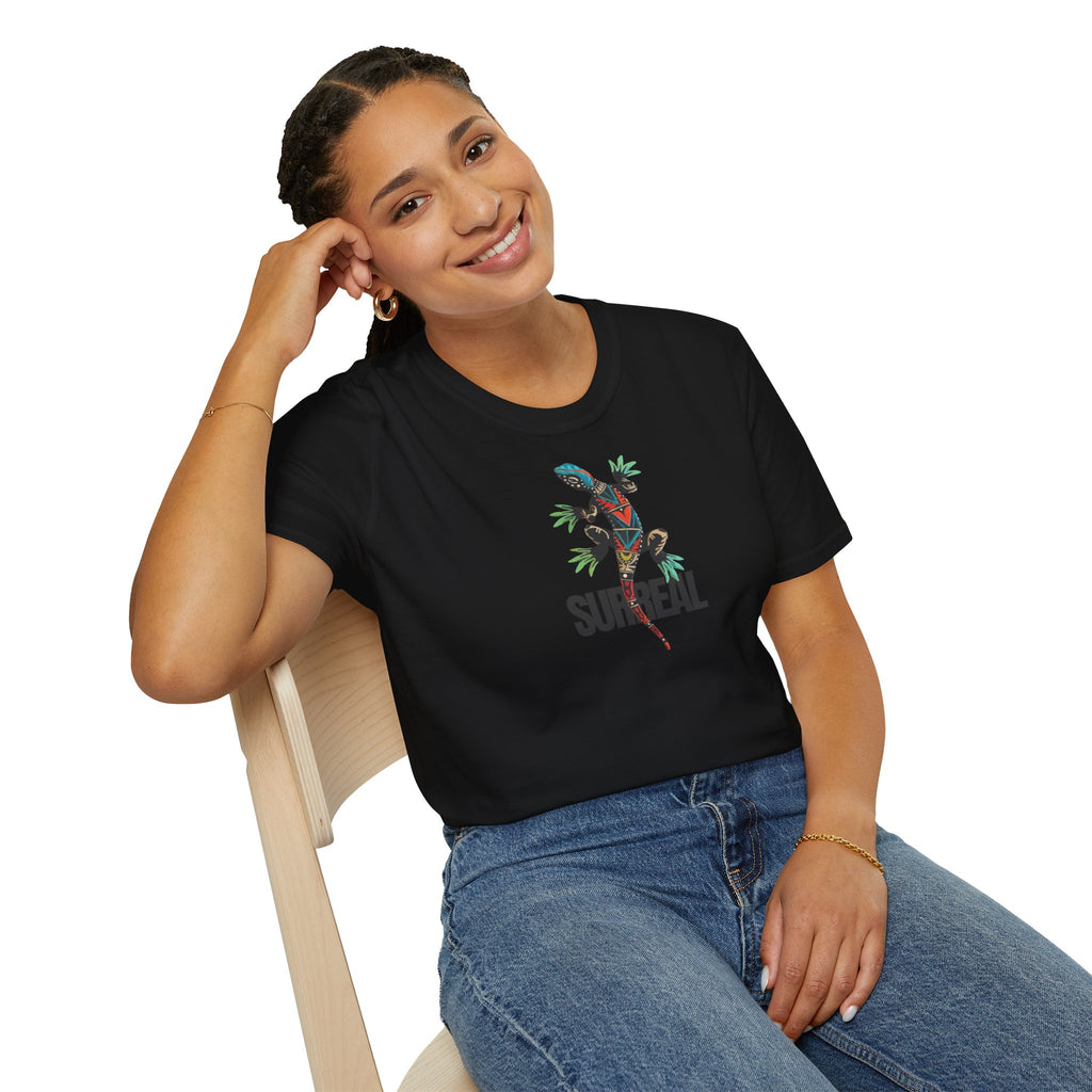 Surreal Gecko Unisex T-skjorte