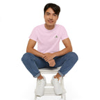 Leaf Logo Tee — Minimal Unisex T-Shirt