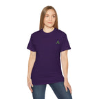 Leaf Logo Tee — Minimal Unisex T-Shirt