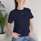 Minimalistisk 'ZETT STUDIO' Logo-tee — Unisex kortermet skjorte
