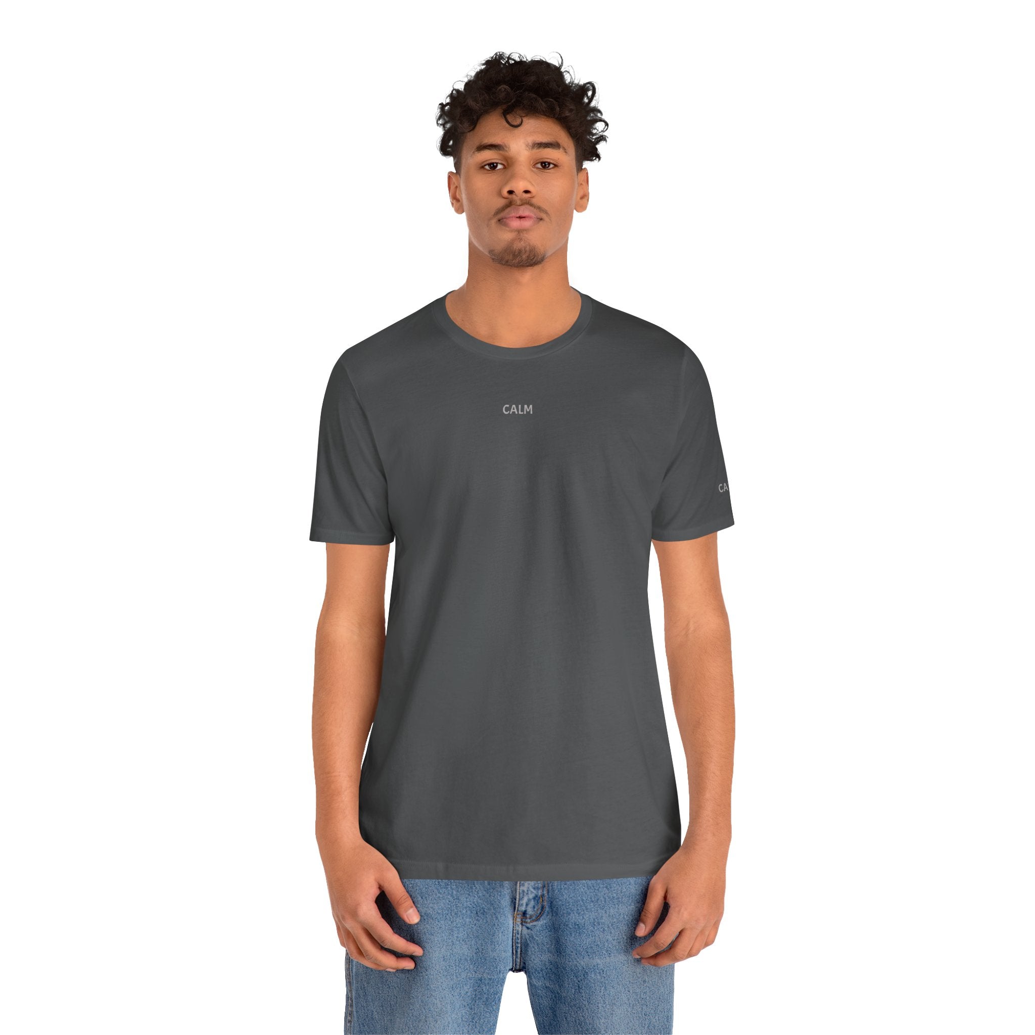 Calm Minimalist Tee — Unisex Short Sleeve Shirt