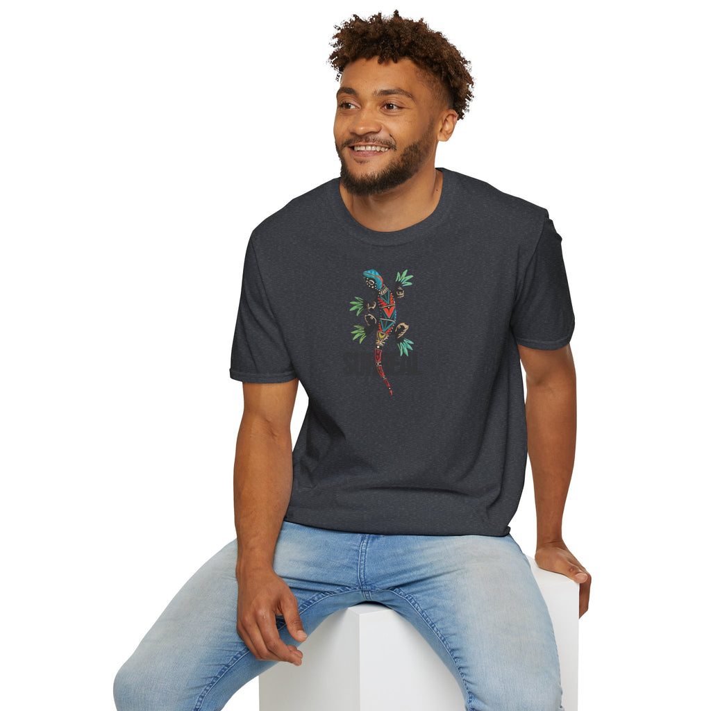 Surreal Gecko Unisex T-skjorte
