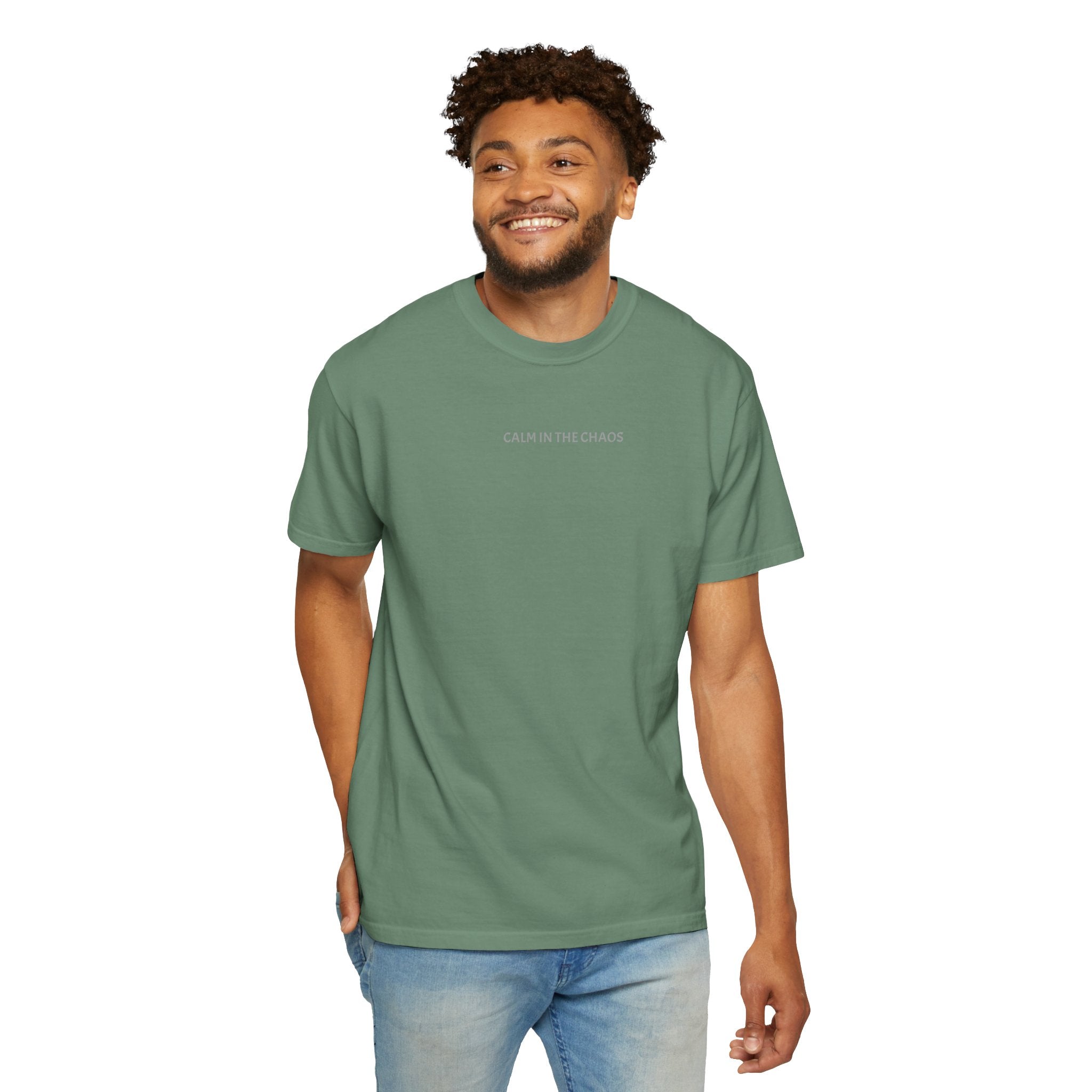 Calm in the Chaos T-Shirt — Minimalist Inspirational Tee