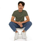 Leaf Logo Tee — Minimal Unisex T-Shirt