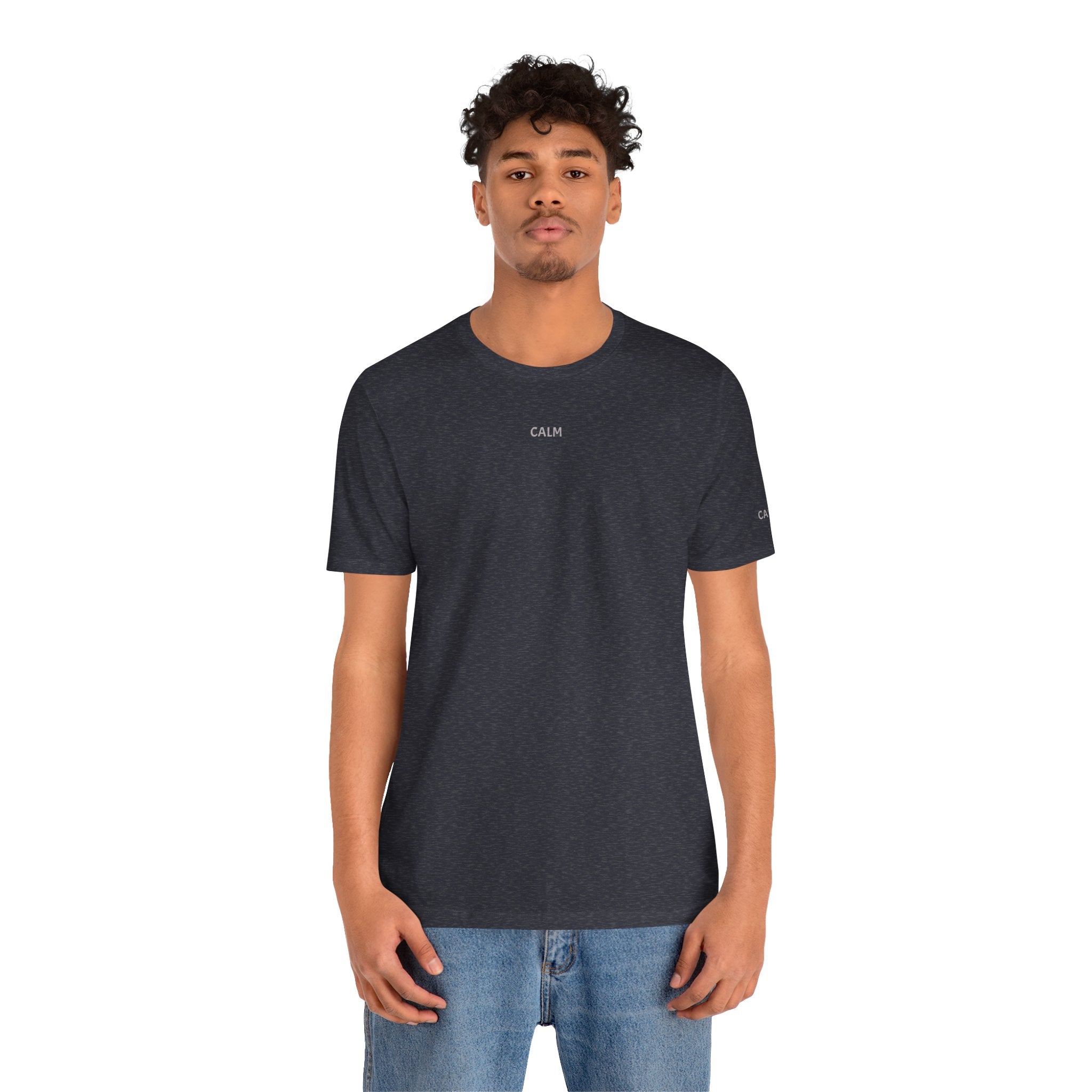 Calm Minimalist Tee — Unisex Short Sleeve Shirt