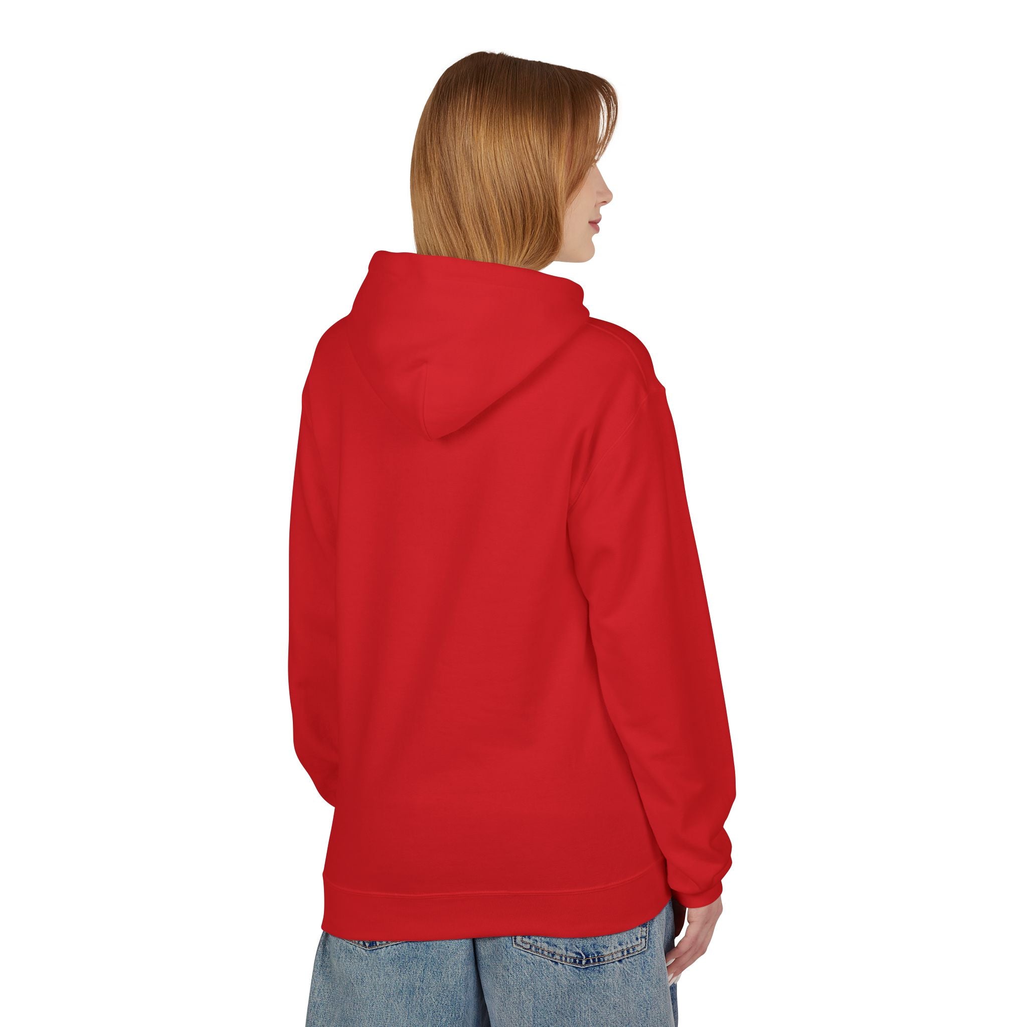Minimal Tiny Text Hoodie — UNISEX HOODIE