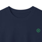 Minimal Green Clover Long Sleeve Tee