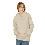 Minimal Tiny Text Hoodie — UNISEX HOODIE